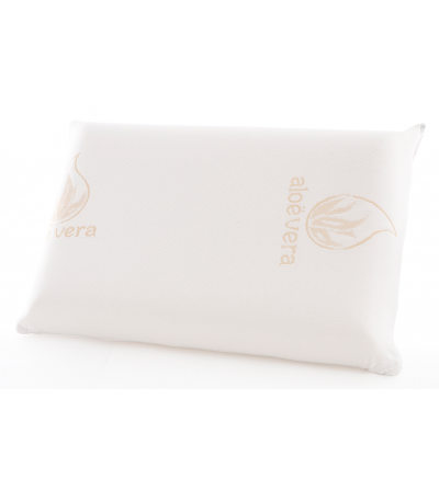 Oreiller mémoire de forme Aloe Vera 40 x 60 cm