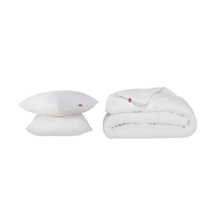 Kit Couette et Oreiller en coton